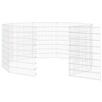Free Range Animal Enclosure 10-Panel 54x80 cm Galvanised Iron