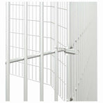 Free Range Animal Enclosure 10-Panel 54x80 cm Galvanised Iron