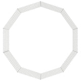 Free Range Animal Enclosure 10-Panel 54x80 cm Galvanised Iron - Close-Up Angle