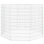 Free Range Animal Enclosure 8-Panel 54x100 cm Galvanised Iron
