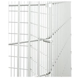 Free Range Animal Enclosure 8-Panel 54x100 cm Galvanised Iron
