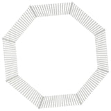 Free Range Animal Enclosure 8-Panel 54x100 cm Galvanised Iron - Close-Up Angle