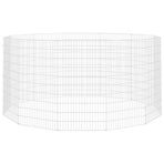 Free Range Animal Enclosure 12-Panel 54x100 cm Galvanised Iron