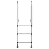Pool Ladder 54x38x158 cm 304 Stainless Steel