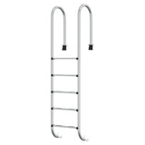 Pool Ladder 54x38x211 cm 304 Stainless Steel - Front View