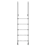 Pool Ladder 54x38x211 cm 304 Stainless Steel - Side View