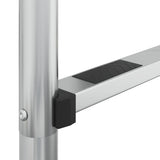 Pool Ladder 54x38x211 cm 304 Stainless Steel - 45-Degree Angle
