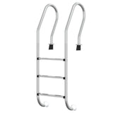 Pool Ladder 54x38x158 cm 304 Stainless Steel