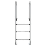 Pool Ladder 54x38x158 cm 304 Stainless Steel - Side View