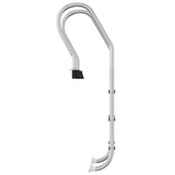 Pool Ladder 54x38x158 cm 304 Stainless Steel - Top-Down View