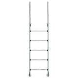 Pool Ladder 54x38x211 cm 304 Stainless Steel - Side View