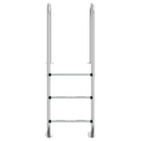 Pool Ladder 54x38x158 cm 304 Stainless Steel - Side View