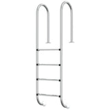 Pool Ladder 54x38x184.5 cm 304 Stainless Steel