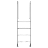 Pool Ladder 54x38x184.5 cm 304 Stainless Steel - Side View