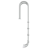 Pool Ladder 54x38x184.5 cm 304 Stainless Steel