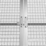 Rabbit Cage Grey 201.5x80.5x71 cm Galvanised Steel