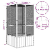 Bird Cage Anthracite 111x107x211.5 cm Galvanised Steel