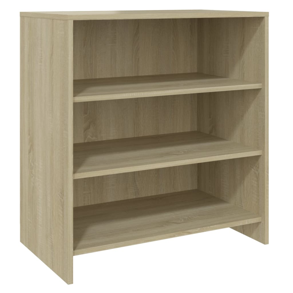 3 Piece Sideboard Sonoma Oak Engineered Wood