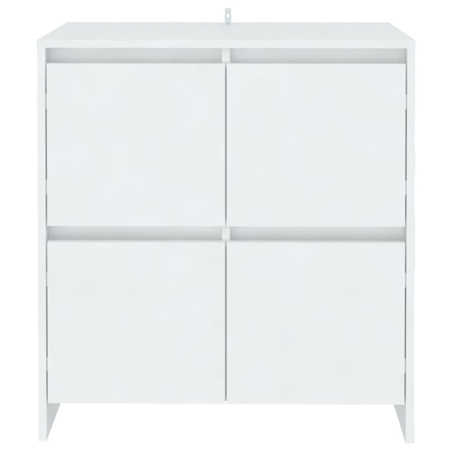 Sideboards 2 pcs White 70x41x75 cm Engineered Wood