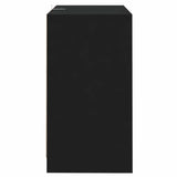 Sideboards 2 pcs Black 70x41x75 cm Engineered Wood