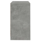 Sideboards 2 pcs Concrete Grey 70x41x75 cm Engineered Wood - 45-Degree Angle
