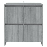 Sideboards 2 pcs Grey Sonoma 70x41x75 cm Engineered Wood