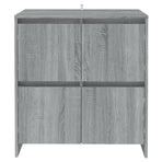 Sideboards 2 pcs Grey Sonoma 70x41x75 cm Engineered Wood