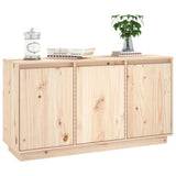 Sideboard 111x34x60 cm Solid Wood Pine - Low Angle