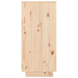 Sideboard 111x36x75 cm Solid Wood Pine