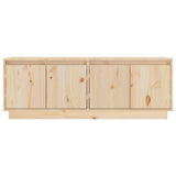 TV Cabinet 110x34x40 cm Solid Wood Pine
