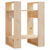 Book Cabinet/Room Divider 41x35x57 cm Solid Wood Pine - Front View