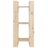 Book Cabinet/Room Divider 41x35x91 cm Solid Wood Pine - Side View