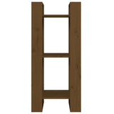 Book Cabinet/Room Divider Honey Brown 41x35x91 cm Solid Wood - Side View