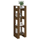 Book Cabinet/Room Divider Honey Brown 41x35x125 cm Solid Wood