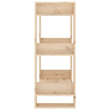 Book Cabinet/Room Divider 60x35x91 cm Solid Wood Pine