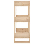Book Cabinet/Room Divider 60x35x91 cm Solid Wood Pine