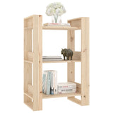 Book Cabinet/Room Divider 60x35x91 cm Solid Wood Pine - 45-Degree Angle