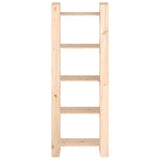 Book Cabinet/Room Divider 60x35x160 cm Solid Wood - Side View