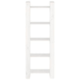 Book Cabinet/Room Divider White 60x35x160 cm Solid Wood - Side View
