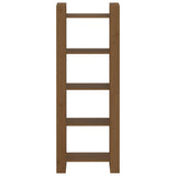 Book Cabinet/Room Divider Honey Brown 60x35x160 cm Solid Wood - Side View
