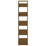 Book Cabinet/Room Divider Honey Brown 60x35x160 cm Solid Wood