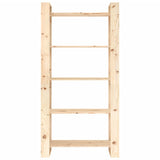 Book Cabinet/Room Divider 80x35x160 cm Solid Wood - 45-Degree Angle