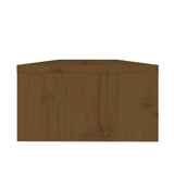 Monitor Stand Honey Brown 50x24x13 cm Solid Wood Pine
