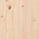 Monitor Stand 100x24x13 cm Solid Wood Pine - Close-Up Angle