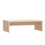 Monitor Stand 50x27x15 cm Solid Wood Pine - Front View