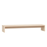 Monitor Stand 100x27x15 cm Solid Wood Pine