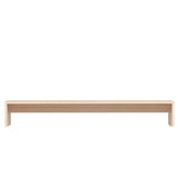 Monitor Stand 100x27x15 cm Solid Wood Pine