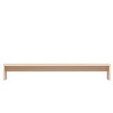 Monitor Stand 100x27x15 cm Solid Wood Pine - 45-Degree Angle