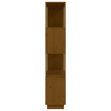Book Cabinet/Room Divider Honey Brown 80x25x132 cm Solid Wood