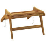 Garden Chair Solid Wood Teak - 45-Degree Angle